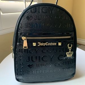 Juicy couture black backpack 🎒
